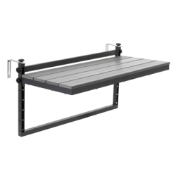 Skladací stôl 40x40x80 cm SPRINGOS GF0121 sivý