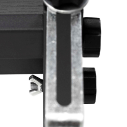 Skladací stôl 40x40x80 cm SPRINGOS GF0121 sivý