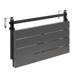 Skladací stôl 40x40x80 cm SPRINGOS GF0121 sivý