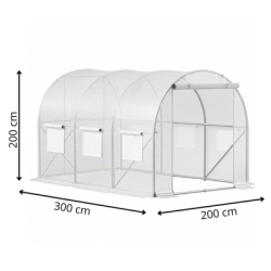 Záhradný fóliovník 3x2x2 m SPRINGOS GT0010