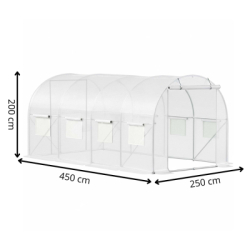 Náhradná fólia pre fóliovník 4,5x2,5x2 m SPRINGOS GT0009F