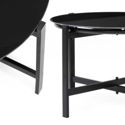 Záhradný set nábytku SPRINGOS GF0120 čierny