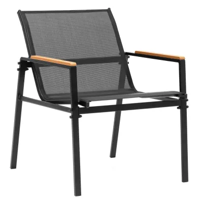 Záhradný set nábytku SPRINGOS GF0120 čierny