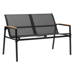 Záhradný set nábytku SPRINGOS GF0120 čierny