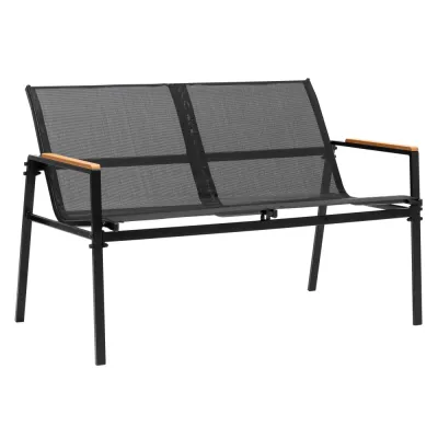 Záhradný set nábytku SPRINGOS GF0120 čierny