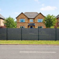 Tieniaca tkanina 120cm x 25m 90% zatienenie SPRINGOS SN0066 svetlo grafitová