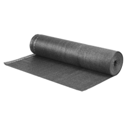 Tieniaca tkanina na plot 150cm x 25m 90% zatienenie SPRINGOS SN0065 svetlo grafitová