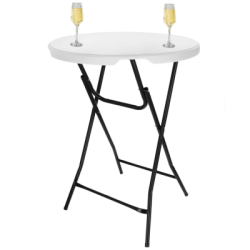 Rozkladací barový stôl 110x80 cm SPRINGOS GF0101 biely