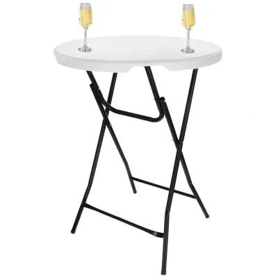 Rozkladací barový stôl 110x80 cm SPRINGOS GF0101 biely