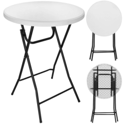 Rozkladací barový stôl 110x80 cm SPRINGOS GF0101 biely