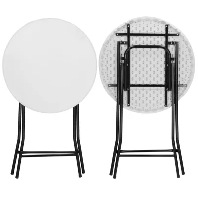Rozkladací barový stôl 110x80 cm SPRINGOS GF0101 biely