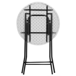 Rozkladací barový stôl 110x80 cm SPRINGOS GF0101 biely