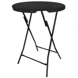 Rozkladací barový stôl 110x80 cm SPRINGOS GF0110 čierny