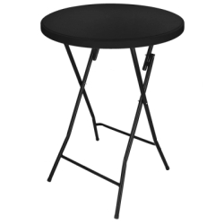 Rozkladací barový stôl 110x80 cm SPRINGOS GF0110 čierny