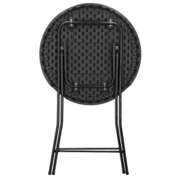 Rozkladací barový stôl 110x80 cm SPRINGOS GF0110 čierny