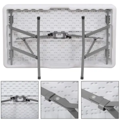 Pivný set pre 6 osôb 105x65 cm SPRINGOS GF0096 biely