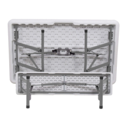 Pivný set pre 6 osôb 105x65 cm SPRINGOS GF0096 biely