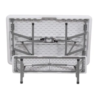 Pivný set pre 6 osôb 105x65 cm SPRINGOS GF0096 biely