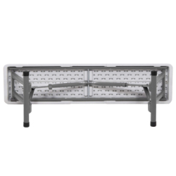 Pivný set pre 6 osôb 105x65 cm SPRINGOS GF0096 biely