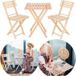 Zostava záhradného nábytku SPRINGOS PROVANCE prírodná