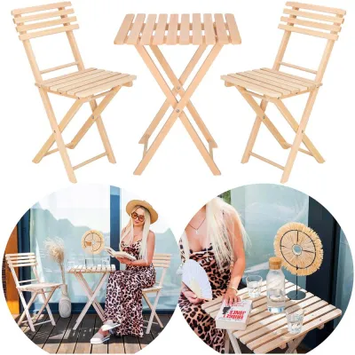 Zostava záhradného nábytku SPRINGOS PROVANCE prírodná