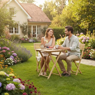 Zostava záhradného nábytku SPRINGOS PROVANCE prírodná