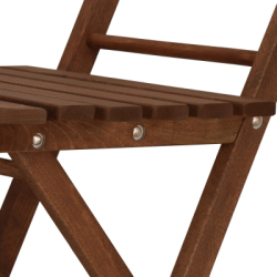 Zostava záhradného nábytku SPRINGOS PROVANCE tmavo hnedá