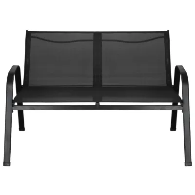 Set záhradného nábytku SPRINGOS VALENTE GF0106 čierny