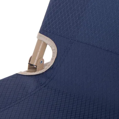 Záhradné polohovacie kreslo SPRINGOS VICTO modré