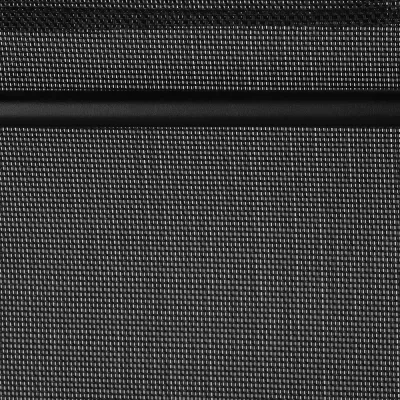 Set 2x Záhradné kreslo SPRINGOS MONZA GF0102 čierne