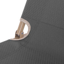 Záhradné polohovacie kreslo SPRINGOS VICTO šedé