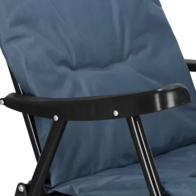 Kempingové kreslo SPRINGOS VESPA petrolejové