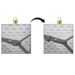 Záhradná lavica 183x30 cm SPRINGOS GF0094 biela