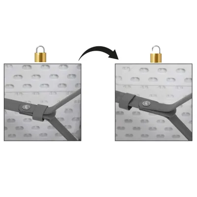 Záhradná lavica 183x30 cm SPRINGOS GF0094 biela