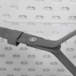 Záhradná lavica 183x30 cm SPRINGOS GF0094 biela