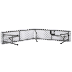 Záhradná lavica 183x30 cm SPRINGOS GF0094 biela