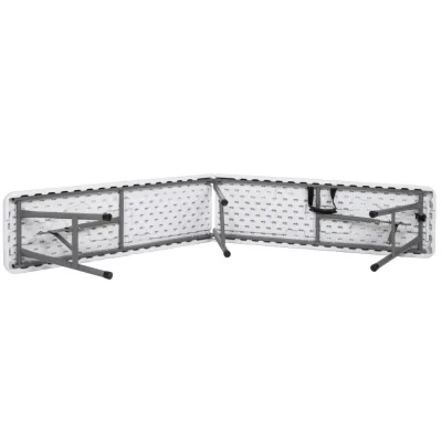 Záhradná lavica 183x30 cm SPRINGOS GF0094 biela