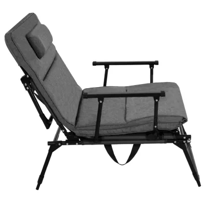 Záhradné kreslo SPRINGOS VERANO šedé