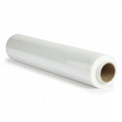 Strečová fólia 500mm 23my 1,5kg biela nepriehľadá