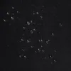 Záhradná hojdačka 3-miestna, čierna SPRINGOS LUNA