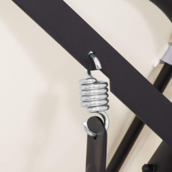 Záhradná hojdačka SPRINGOS BOHEMA 4-miestna, krémová