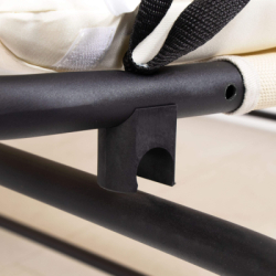 Záhradná hojdačka SPRINGOS BOHEMA 4-miestna, krémová