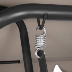 Záhradná hojdačka 3-miestna SPRINGOS DEIZY GS0031, béžová