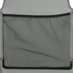 Záhradné lehátko na kolieskach SPRINGOS MOBI šedé