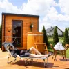 Záhradné polohovacie lehátko SPRINGOS POOL sivé