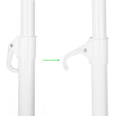 Záhradný slnečník 140 cm SPRINGOS VIVA BU0025 zelený