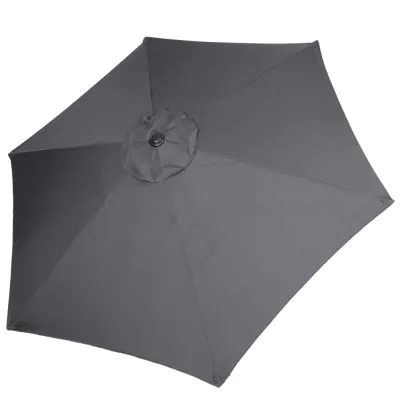 Záhradný slnečník 250 cm, tmavo šedý SPRINGOS SUNNY GU0021