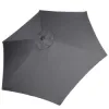 Záhradný slnečník 250 cm, tmavo šedý SPRINGOS SUNNY GU0021