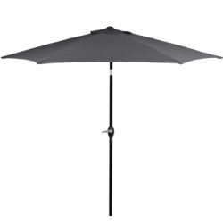 Záhradný slnečník 250 cm, tmavo šedý SPRINGOS SUNNY GU0021