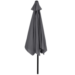 Záhradný slnečník 250 cm, tmavo šedý SPRINGOS SUNNY GU0021